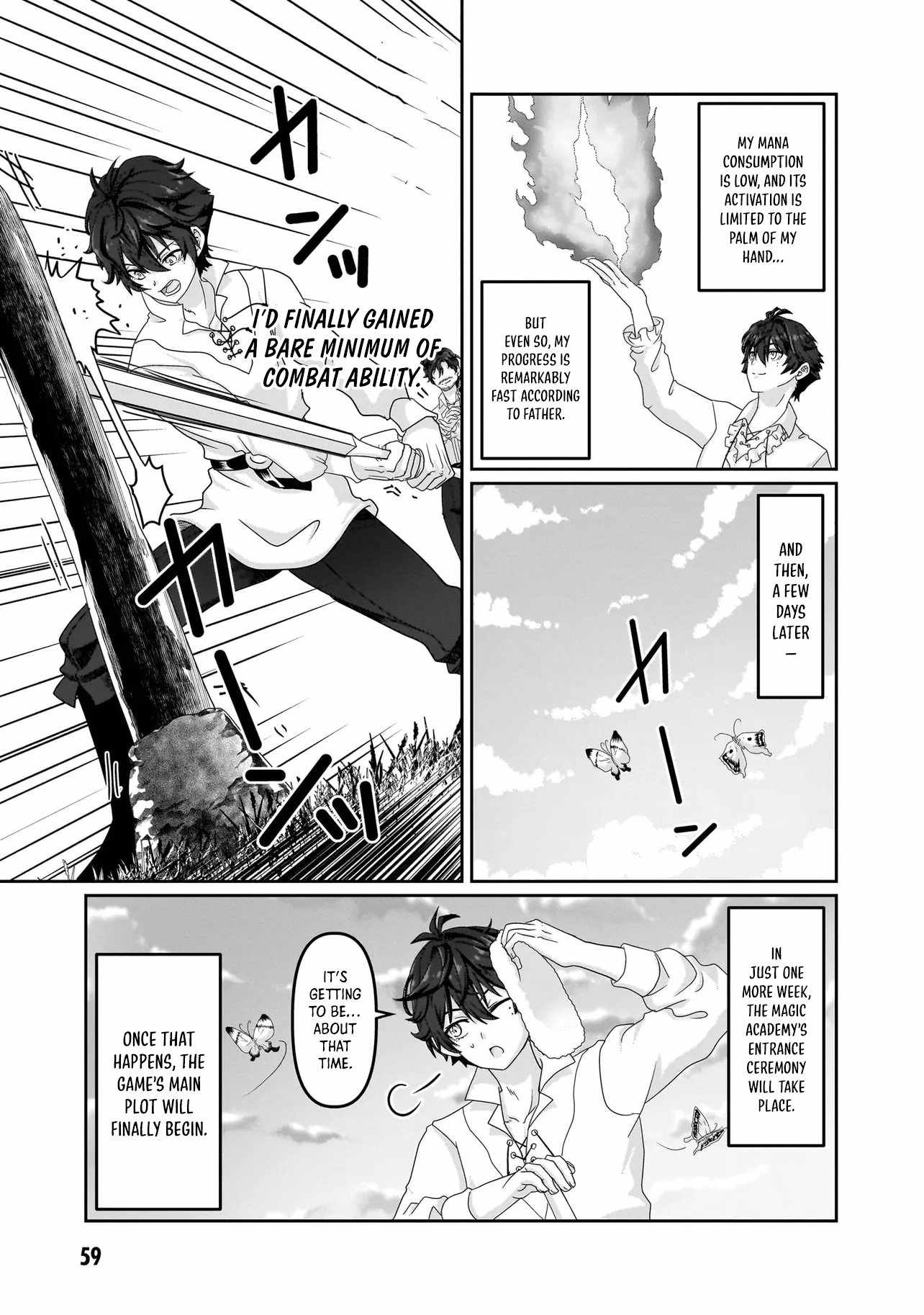 I May Just Be a Mob Character, but I'll Aim to Be the Strongest! ~Reincarnated Into a Game World, I Strive for Power on My Terms~ Chapter 2.2 14